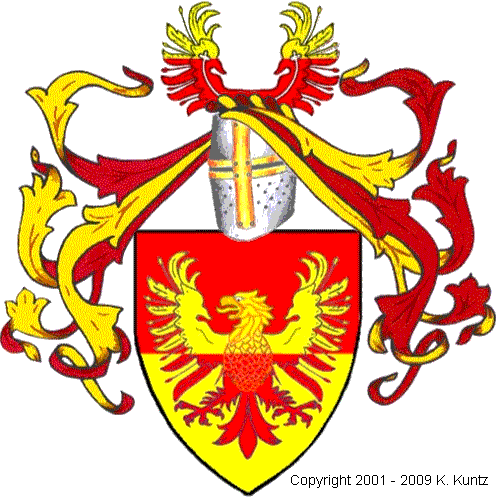 Adler Coat of Arms, Crest