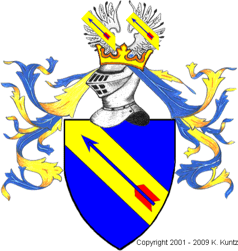 Beneda Coat of Arms, Crest