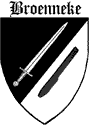 Broenneke Coat Arms, Bronneke Coat Arms, Crest