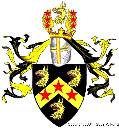 Cory Coat of Arms, Crest