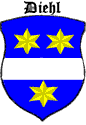 Diehl family Coat of Arms and Crest