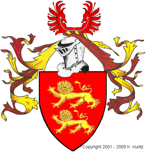 Dietz Coat of Arms, Crest