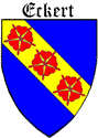 Eckert family Coat of Arms 