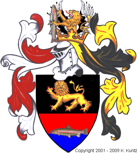 Fischer Coat of Arms, Crest