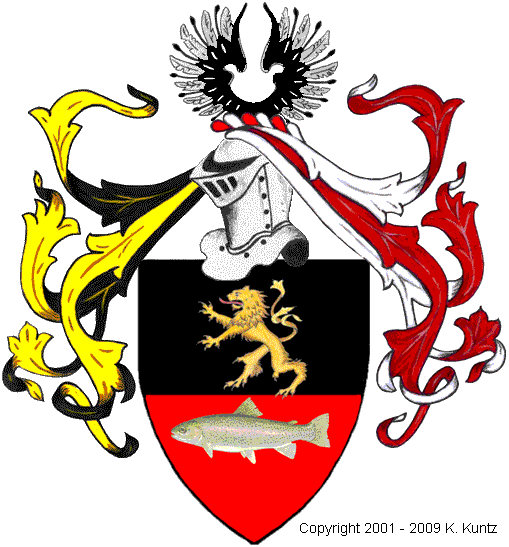 Fischer Coat of Arms, Crest