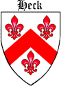 Heck Coat Arms, Hech Coat Arms, Crest