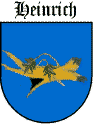 Heinrich family Coat of Arms and Crest
