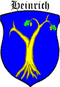 Heinrich Coat of Arms with a Tree Trunk