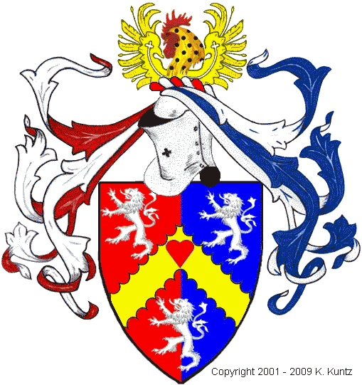 Hoskins Coat of Arms, Crest