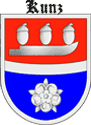  Kunz Coat of Arms and Crest - Plow