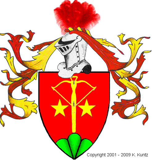 Kunz Coat of Arms, Crest