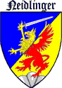 Neidlinger Coat Arms, Crest