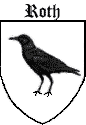 Roth family Coat of Arms - Raven