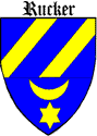Rucker family Coat of Arms and Crest
