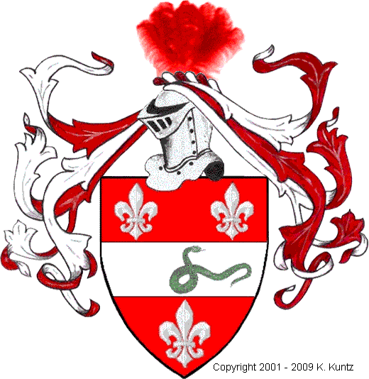 Schell Coat of Arms, Crest