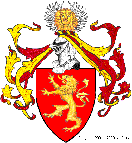 Scherer Coat of Arms, Crest