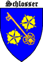 Schlosser family Coat of Arms and Crest
