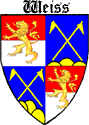 Weiss family Coat of Arms, By Siebmacher