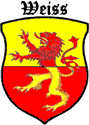 Weiss Coat Arms, Weis Coat Arms, Crest