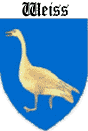 Weiss family Coat of Arms, Goose