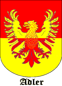 Adler Coat of Arms, Adler Crest, Arms