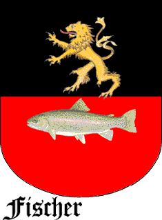 Fischer Coat of Arms, Fischer Crest