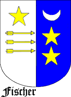 Fischer Coat of Arms, Fischer Crest