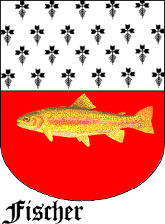 Fischer Coat of Arms, Fischer Crest