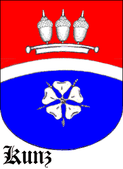 Kunz/Kuntz Coat of Arms, Kunz/Kuntz Crest